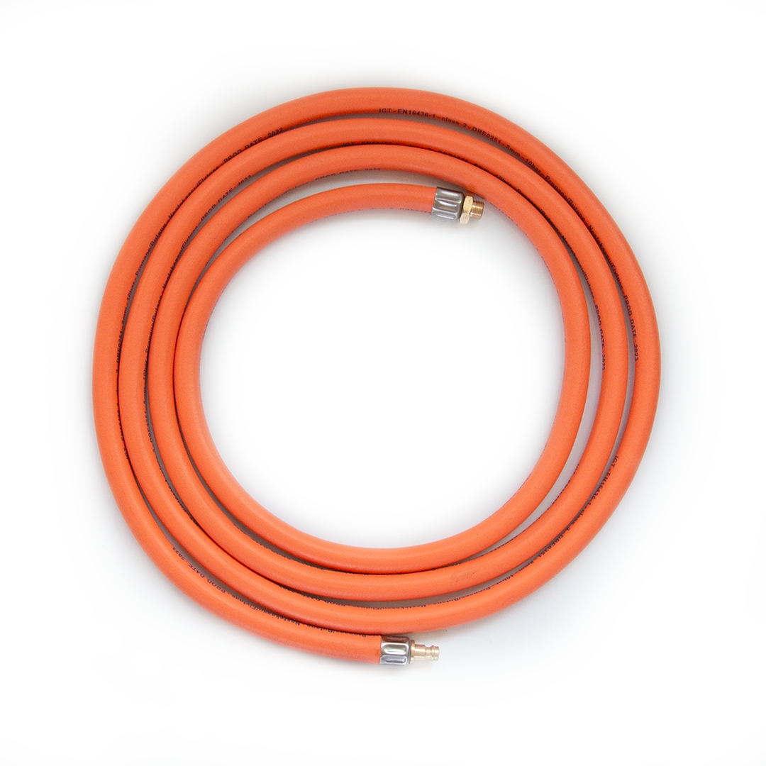 nomadiQ extended gas hose motorhome connection image 2
