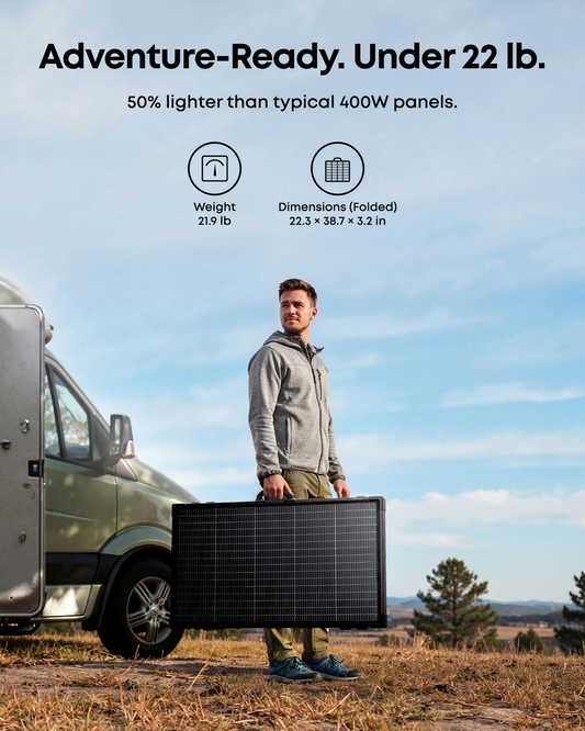 Anker SOLIX PS400 Bifacial Portable Solar Panel